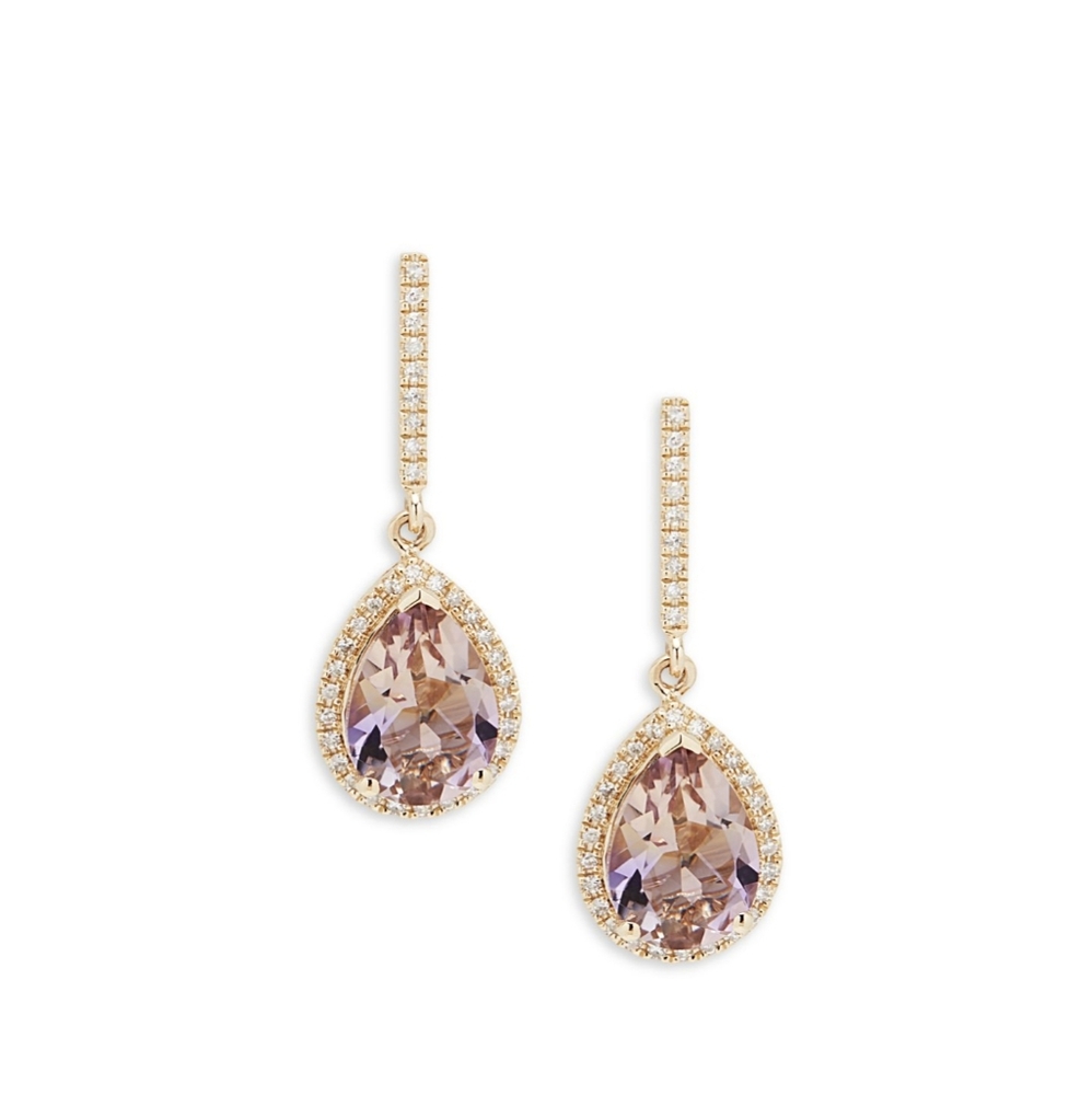 Effy Ametrine Diamond 14k